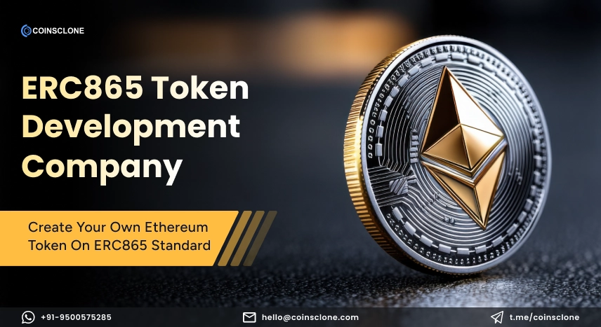 erc865 token development company