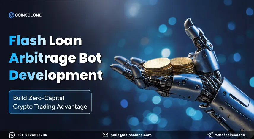 Flash loan arbitrage bot development