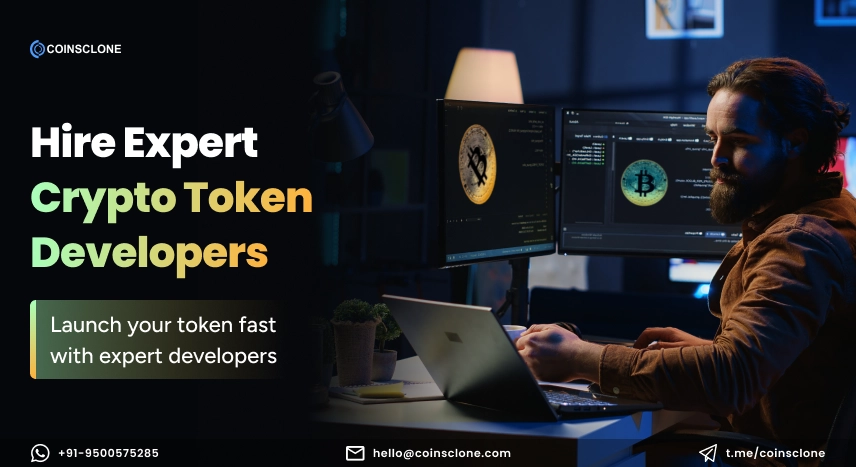 Hire expert crypto token developers
