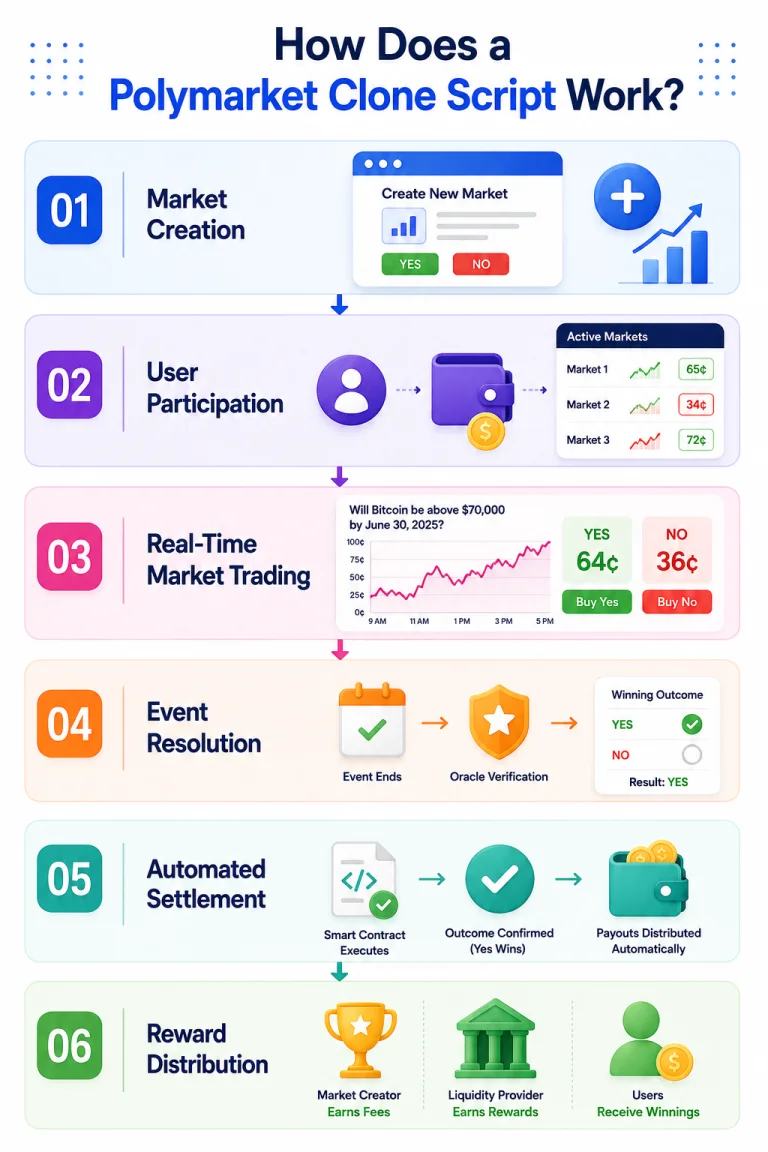 how Polymarket Clone Script Works