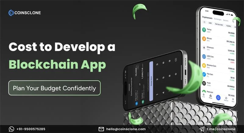 Blockchain app development cost