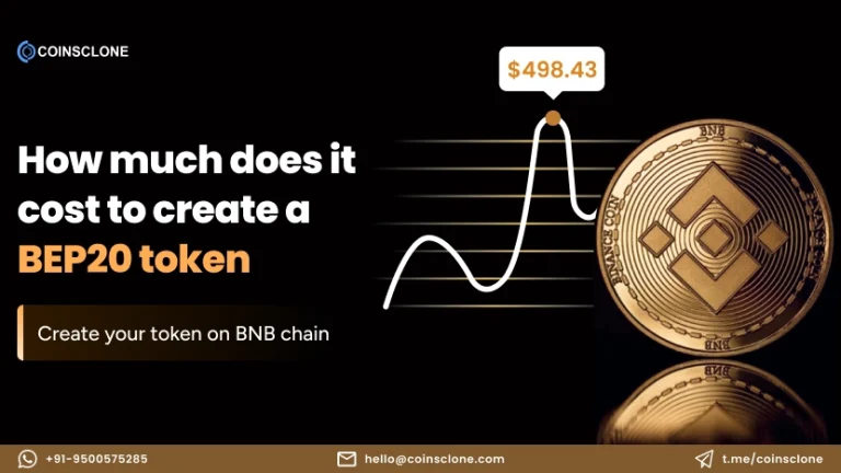 How much does it cost to create a bep20 token