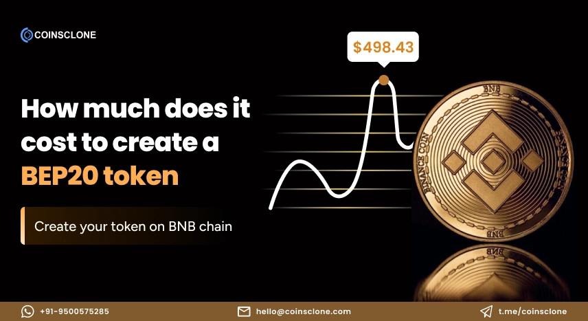How much does it cost to create a bep20 token
