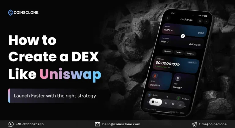 How to Create a DEX Like Uniswap – Complete Development & Launch Guide