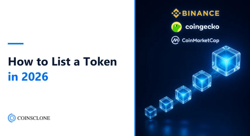 How to List a Token in 2026: CoinGecko, CoinMarketCap, DEX Screener, Binance and Coinbase (Costs and Requirements)