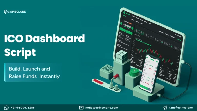 ICO dashboard script coinsclone