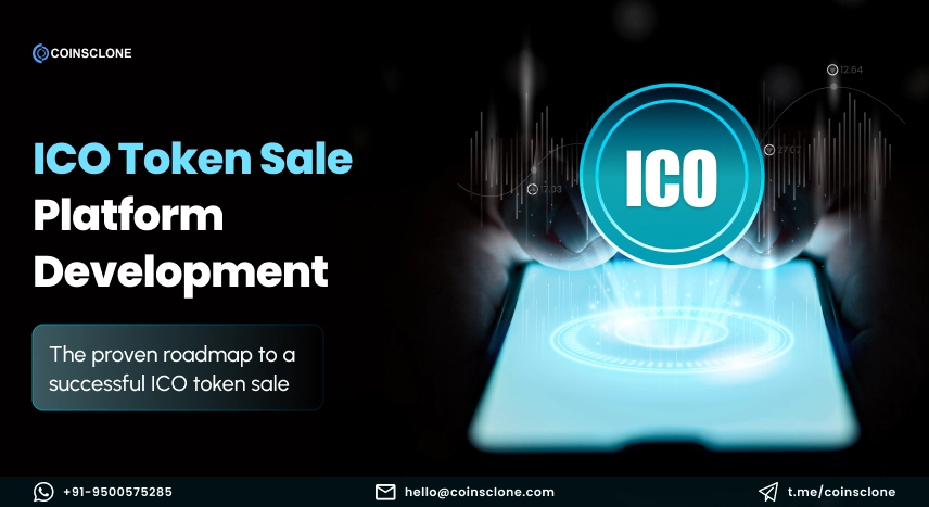 ICO token sale platform development