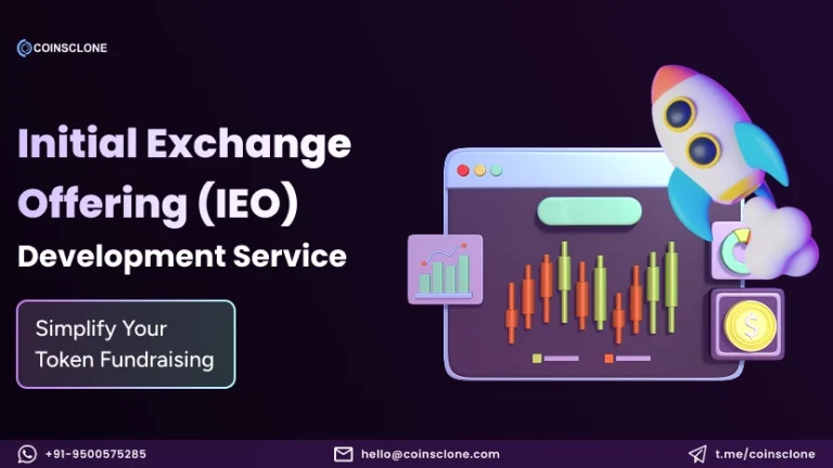 Initial exchange offering development service