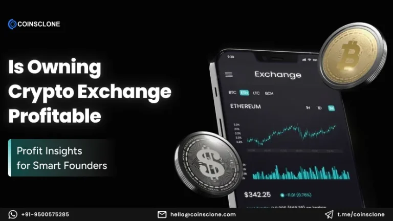 is owning crypto exchange profitable