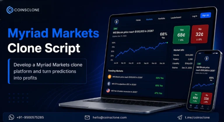 Myriad Markets Clone Script – Build a Scalable and Secure Decentralized Prediction Market Platform