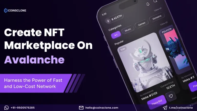 NFT Marketplace on Avalanche