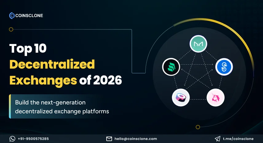 Top 10 Decentralized Exchanges in 2026