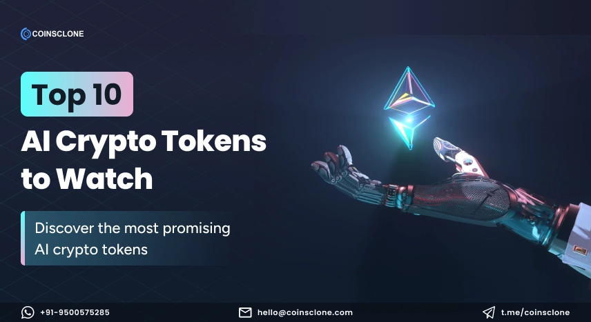Top10 ai crypto tokens