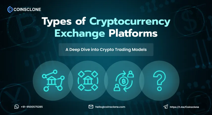 Types of crypto exchange platforms