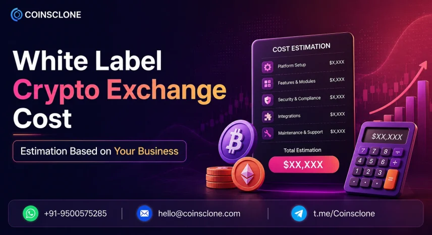 white label crypto exchange cost