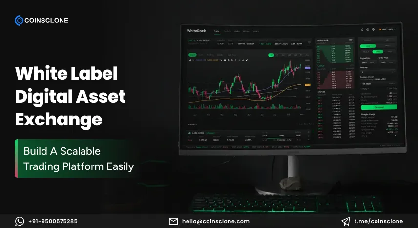 white label digital asset exchange