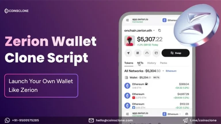 Zerion Wallet Clone Script